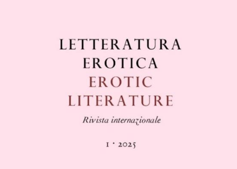 CFP per la Rivista «Letteratura erotica / Erotic Literature»